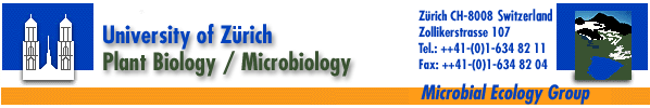 Microbial Ecology Group, University of Zürich